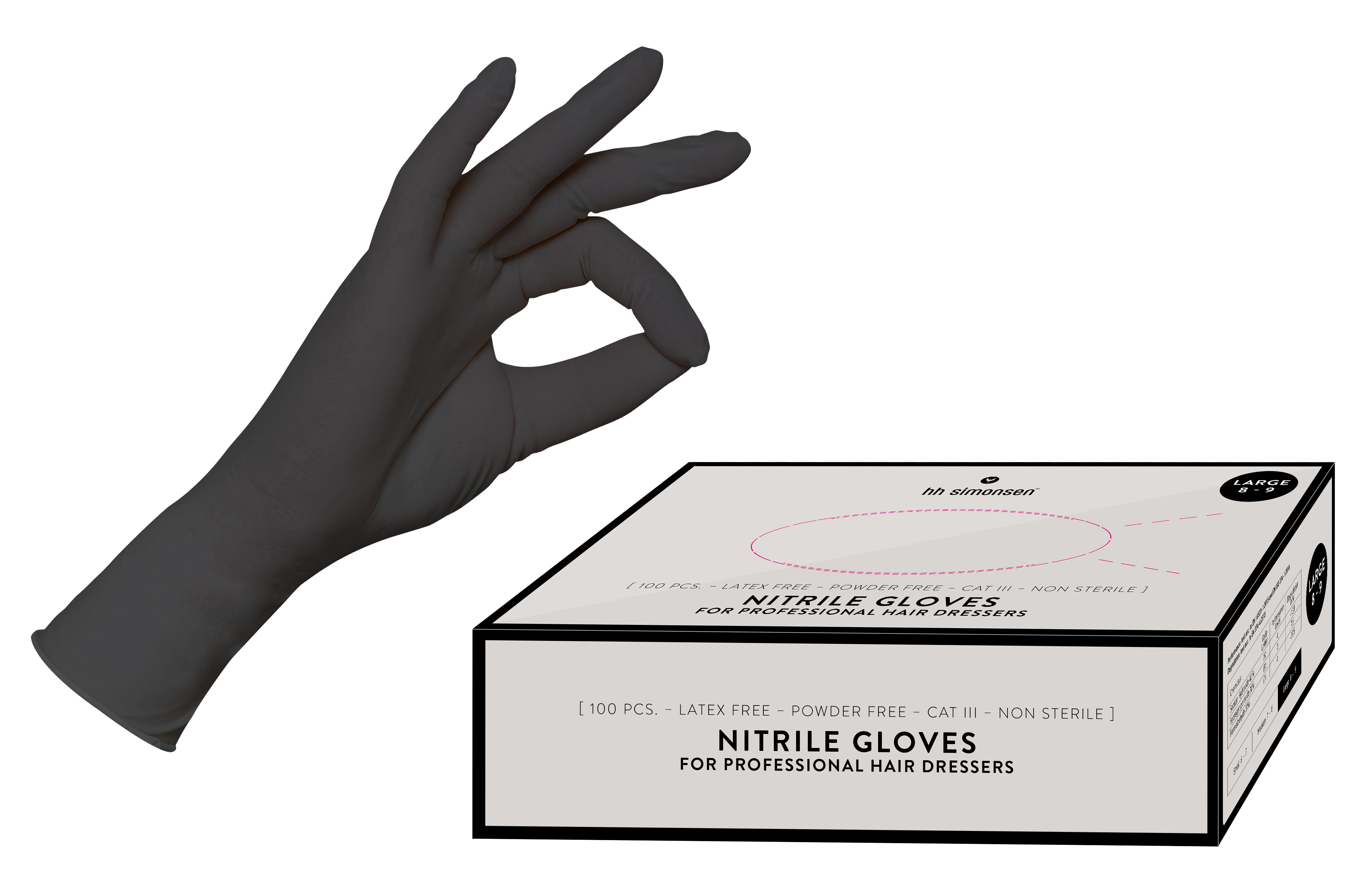 HH Simonsen Nitrile Gloves (S)